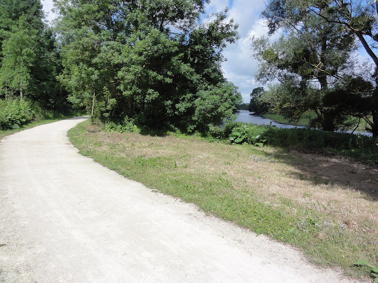 Der Radweg Loire à Vélo bei Candé-sur-Beuvron